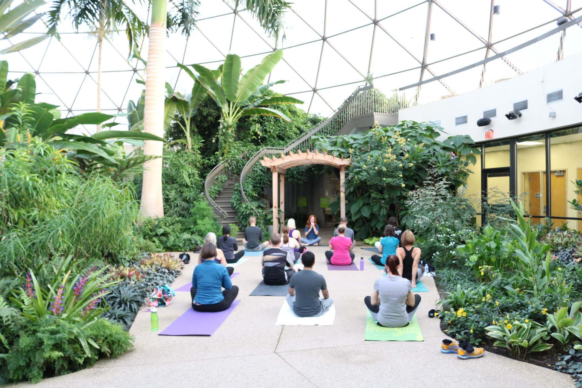 Yoga At The Garden - Greater Des Moines Botanical Garden